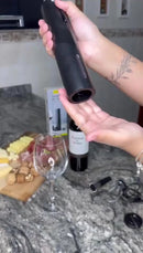 Abridor Saca Rolhas a Recarregável  COM Usb Garrafa De Vinho Automático