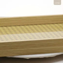 Bandeja Retangular em MDF com Fundo Treliça 36.5cm Lyor Bandeja Decorativa e de Servir para Sala Cozinha Decoração Ideal
