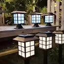 Luminária Solar Espeto Jardim Led Cazinha | Kit 2/4 /6 Unidades À Prova D'água Decoração Externa