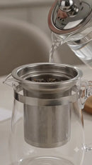 Bule de Vidro para Chá 750ml com Infusor em Aço Inox