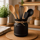 Porta Utensílios Cozinha Porta Talheres Bancada Organizador Moderno Decoração Resistente Redondo