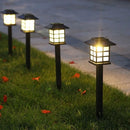 Luminária Solar Espeto Jardim Led Cazinha | Kit 2/4 /6 Unidades À Prova D'água Decoração Externa