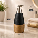 Dispenser Sabonete Líquido Detergente Cerâmica 370ml Bico Aplicador Banheiro