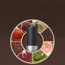 Moedor Elétrico De Sal Pimenta Temperos Condimentos Automático Com Ajuste de Moagem